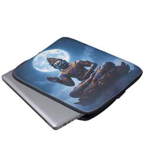 Spirit of the Moon over Nusantara Laptop Sleeve
