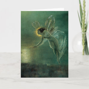 Spirit of the Night by Grimshaw, Victorian Fairy Card