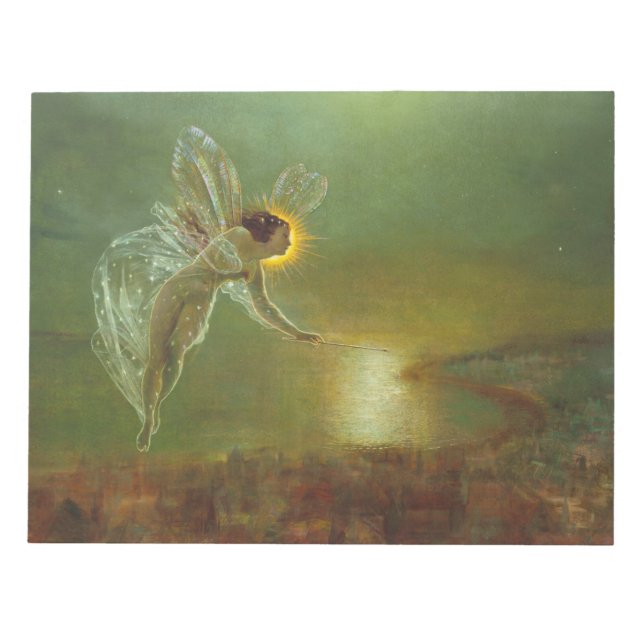 Spirit of the Night - John Atkinson Grimshaw Notepad (Front)