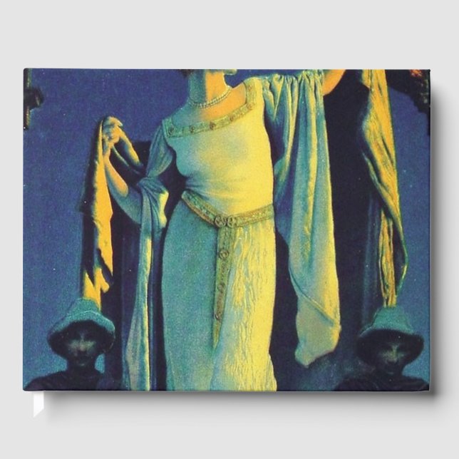 Spirit Of The Night - Maxfield Parrish Guest Book (Front)
