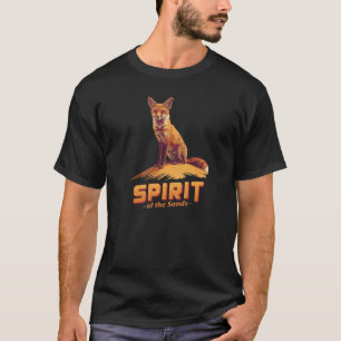 Spirit of the Sands   Desert Fox Wildlife T-Shirt