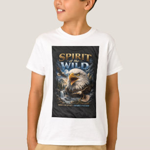 Spirit of the Wild Eagle T-Shirt – Untamed Freedom