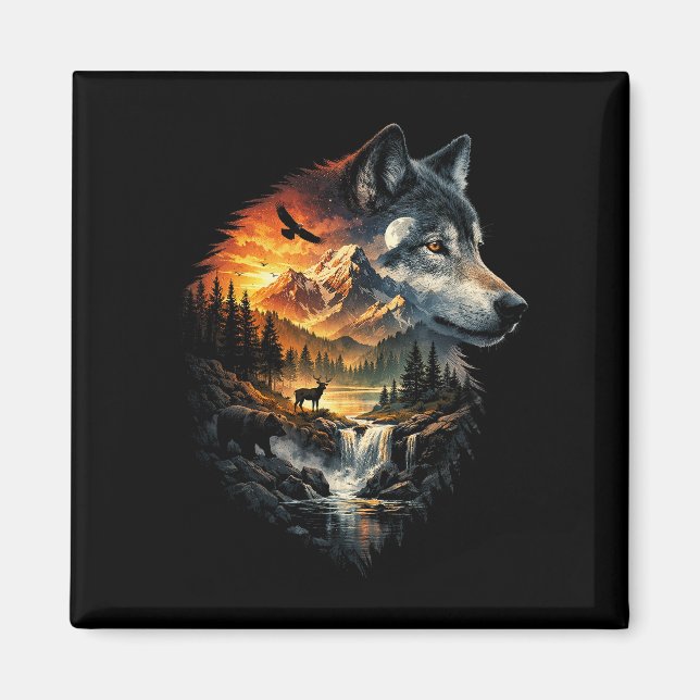Spirit of the Wilderness Magnet (Front)