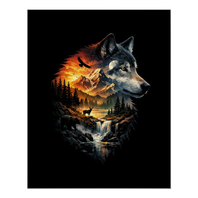 Spirit of the Wilderness Poster (Front)