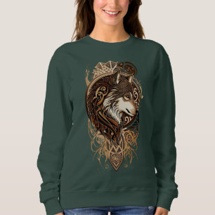 Spirit of the Wolf The Watcher Alpha Soul Wolf of Sweatshirt