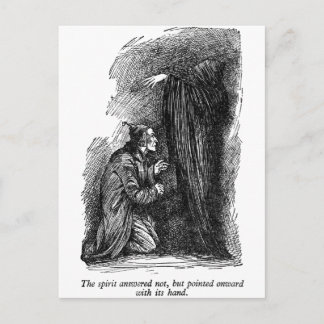 Spirit Pointed (with text) Postcard