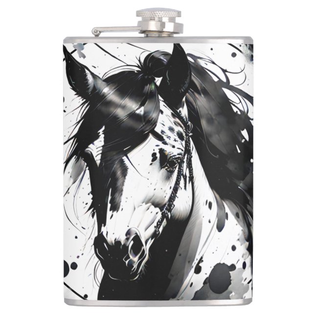 Spirit Pony 2 Hip Flask (Front)