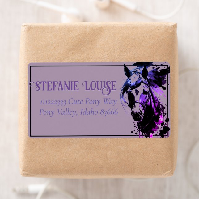 Spirit Pony 3 Lavender (En situation)