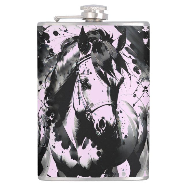 Spirit Pony 7 Hip Flask (Front)