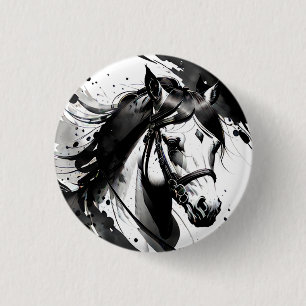 Spirit Pony 9 1 Inch Round Button