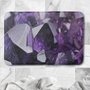 spirit quartz healing holistic purple amethyst bath mat