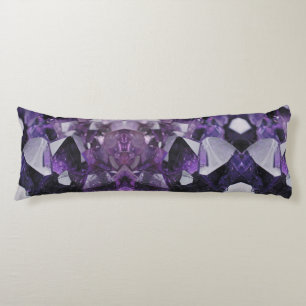 spirit quartz healing holistic purple amethyst body pillow