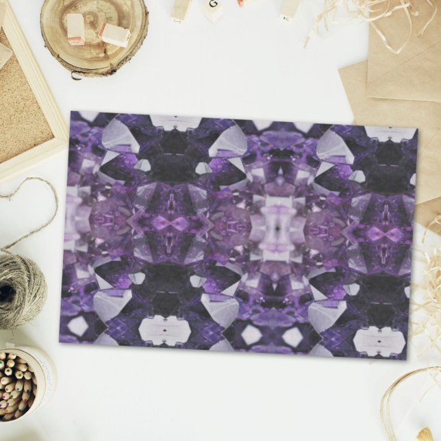 spirit quartz healing holistic purple amethyst tissue paper (spirit quartz healing holistic purple amethyst tissue paper)