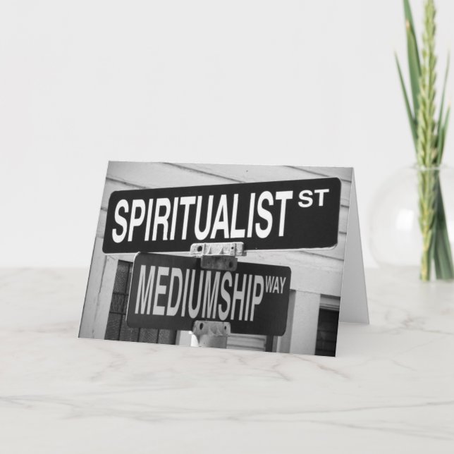 Spirit Road Greeting Card (Front)