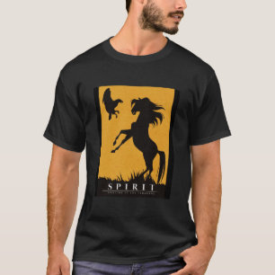 Spirit  Stallion of the Cimarron Minimalist Graphi T-Shirt