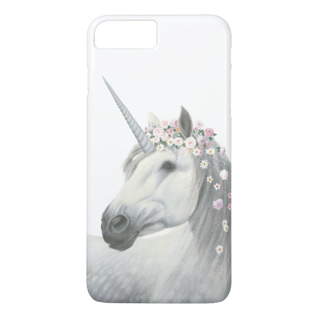 Spirit Unicorn with Flowers in Mane Case-Mate iPhone Case (Back)