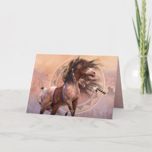 Spirit Warrior Deluxe Designer A7 Noteard Card