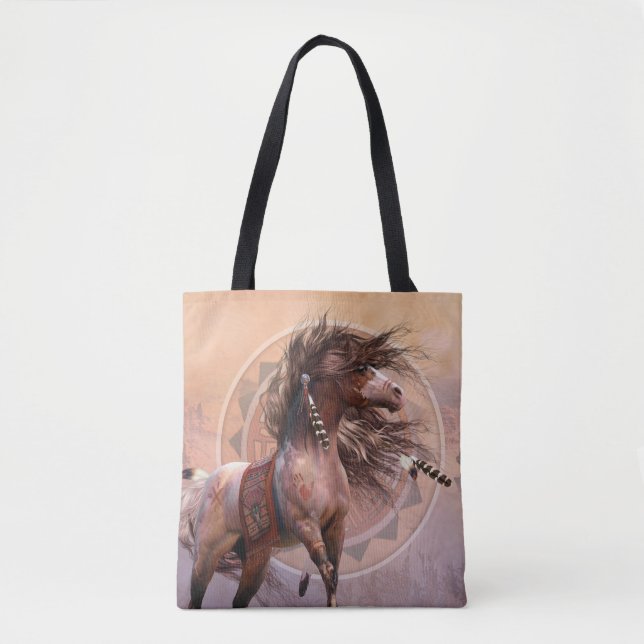 Spirit Warrior Tote Bag (Front)
