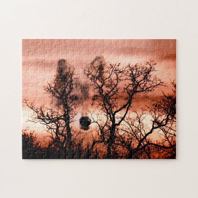 Spirit Wolf Jigsaw Puzzle (Horizontal)