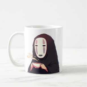spirited away - mask anime drinking tea coffee mug