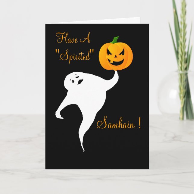 Spirited Samhain Card (Front)
