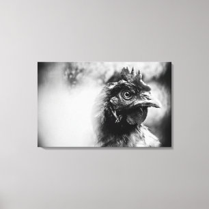 spirits and chickens 2 canvas print
