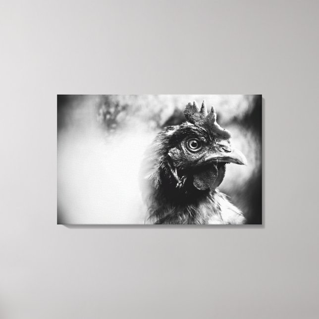 spirits and chickens 2 canvas print (Front)