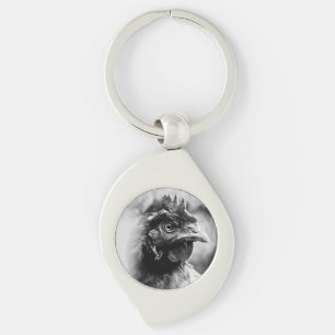 spirits and chickens 2 keychain