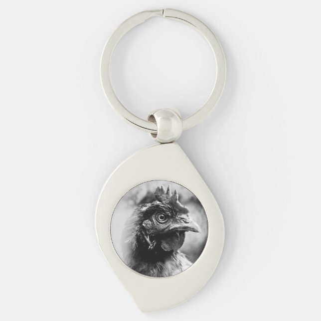 spirits and chickens 2 keychain (Front)