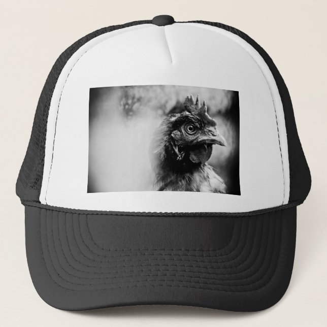 spirits and chickens 2 trucker hat (Front)
