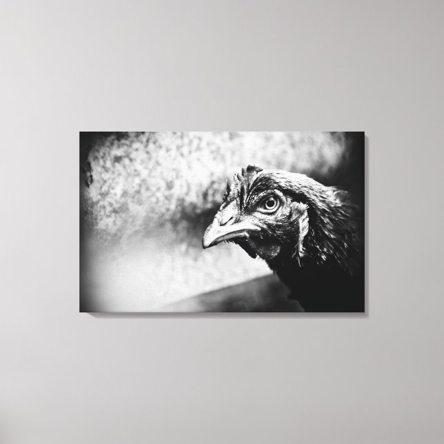spirits and chickens canvas print (Front)