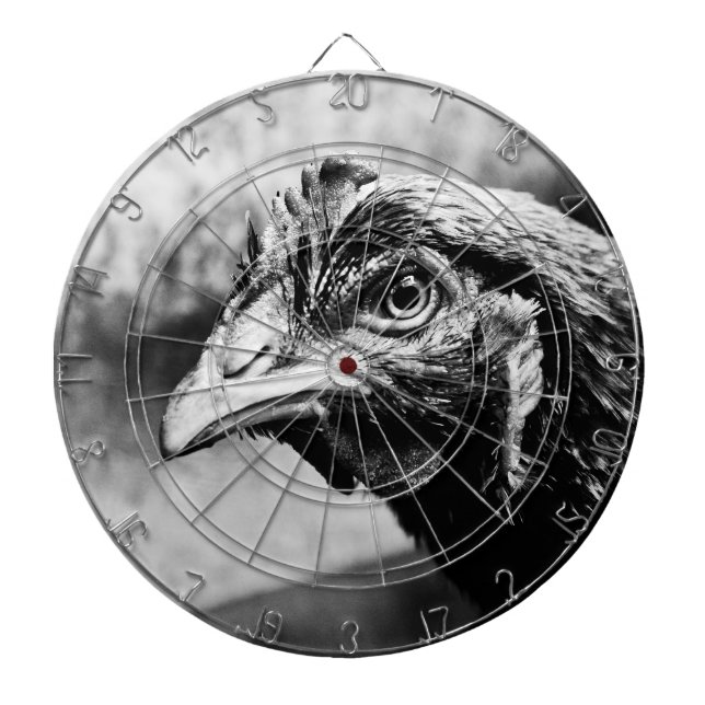 spirits and chickens dartboard (Front)