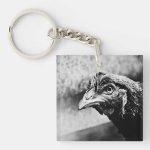 spirits and chickens keychain