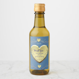 Spirits Elegant Wedding Party Wine Label