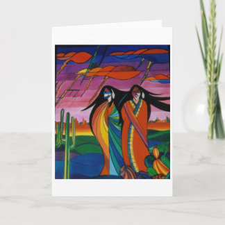 Spirits fo the Desert Card