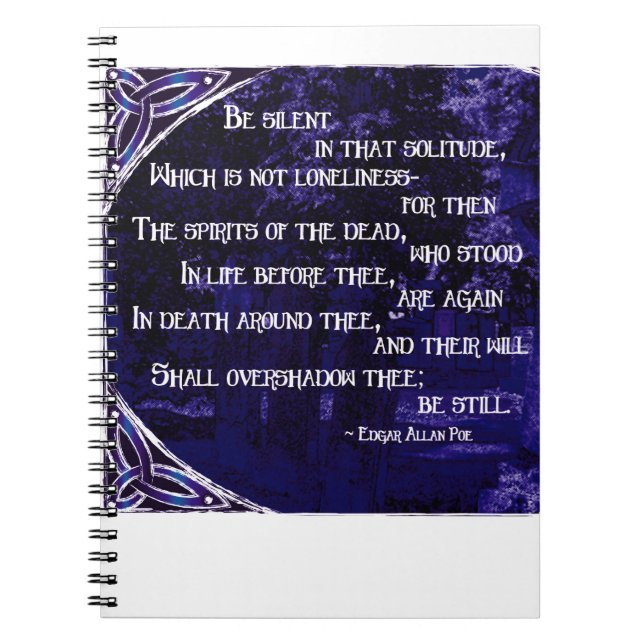 Spirits of the Dead in Violet Notebook (Front)