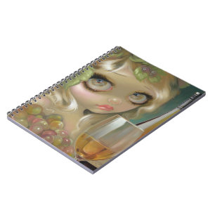 "Spirits of the Vine: Chardonnay" Notebook