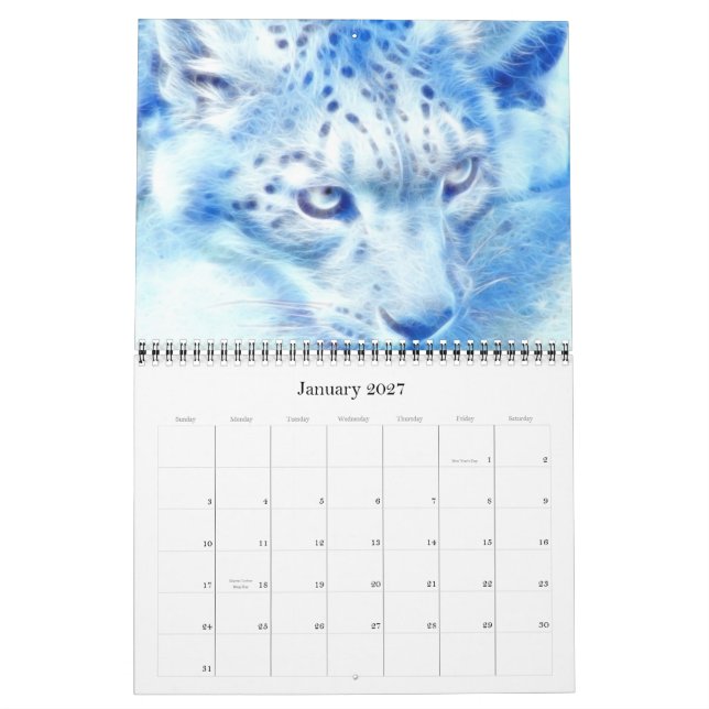 Spirits of the Wild 2011 Animal Calendar (Jan 2027)