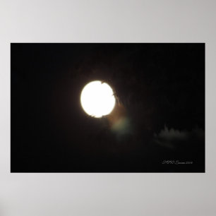Spirits On A Moonlit Night Poster