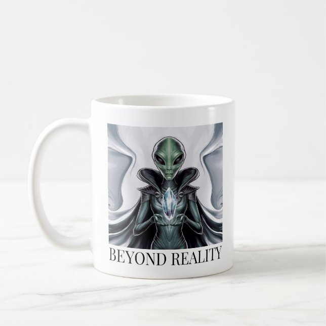 Spiritual Alien Coffee Mug (Left)