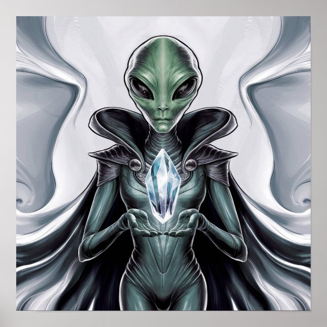 Spiritual Alien Poster (Front)