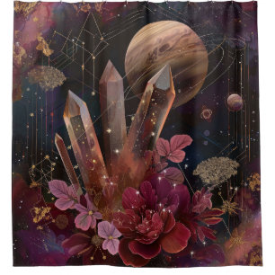Spiritual Amethyst Energy Celestial Pattern