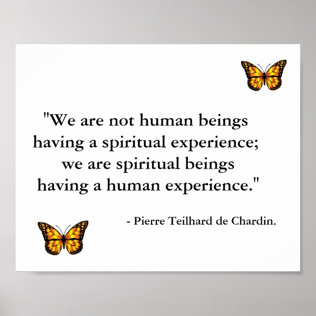 Spiritual Beings Poster (Front)