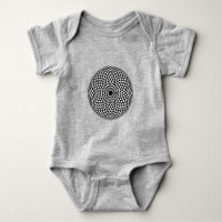 Spiritual Black White Mandala Geometric Art