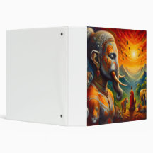 spiritual buddha and elephant