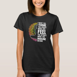 Spiritual Buddha Meditation Quote Law Of Attractio T-Shirt