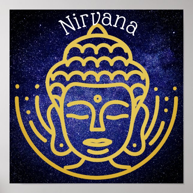 Spiritual Buddha Nirvana poster  (Front)
