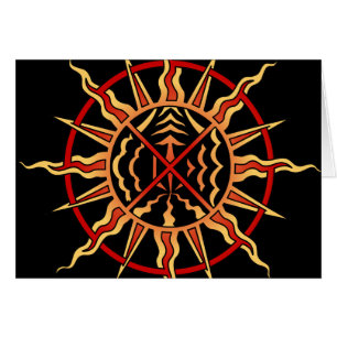 Spiritual Card Native Art First Nation Custom Card