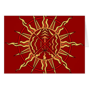 Spiritual Card Native Art First Nations Card