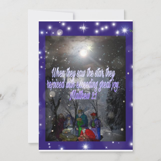 spiritual Christmas card (Front)